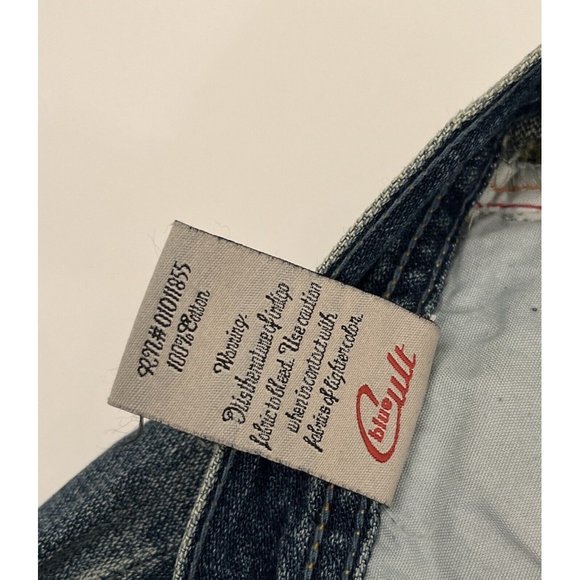 NEW Y2K VINTAGE BLUE CULT LOW RISE WEEKENDER FLARE BOOTCUT JEANS SIZE 28 - Picture 7 of 10